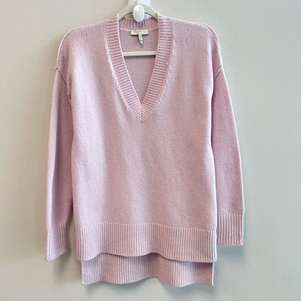 Joie Sweater Tunic Oversized Limana Wool Blend Dolman Women Lilac Size XS